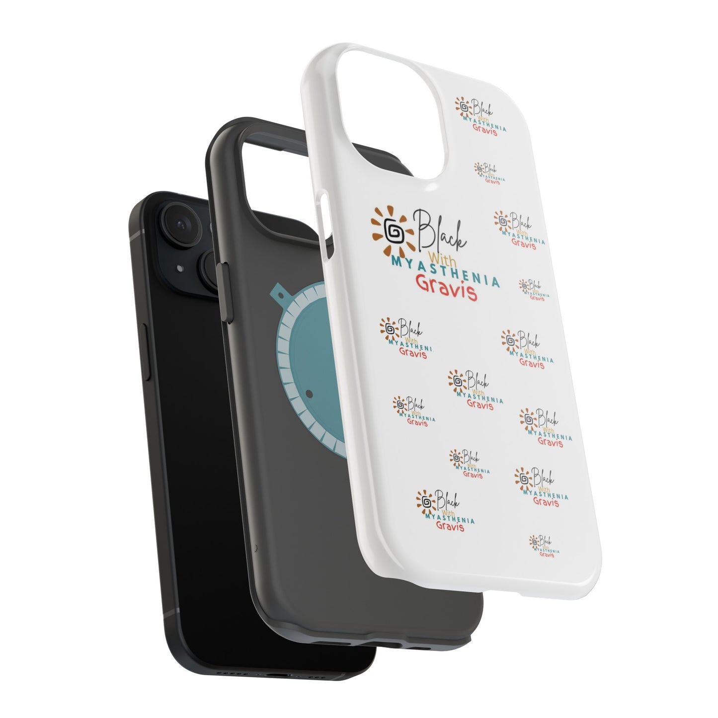 Black with MG Tough phone Cases