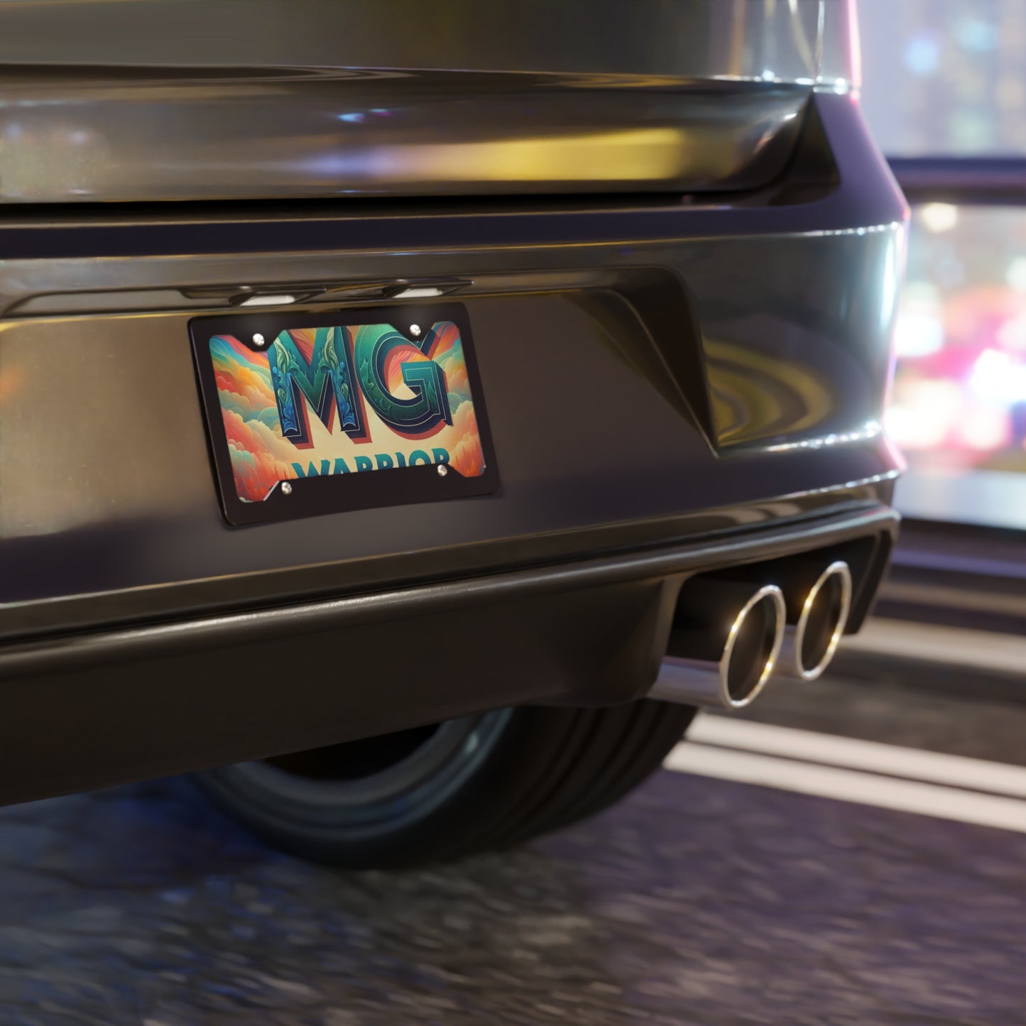 MG Vanity Plate