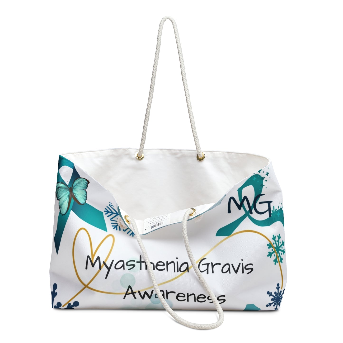 Myasthenia Gravis Weekender Bag