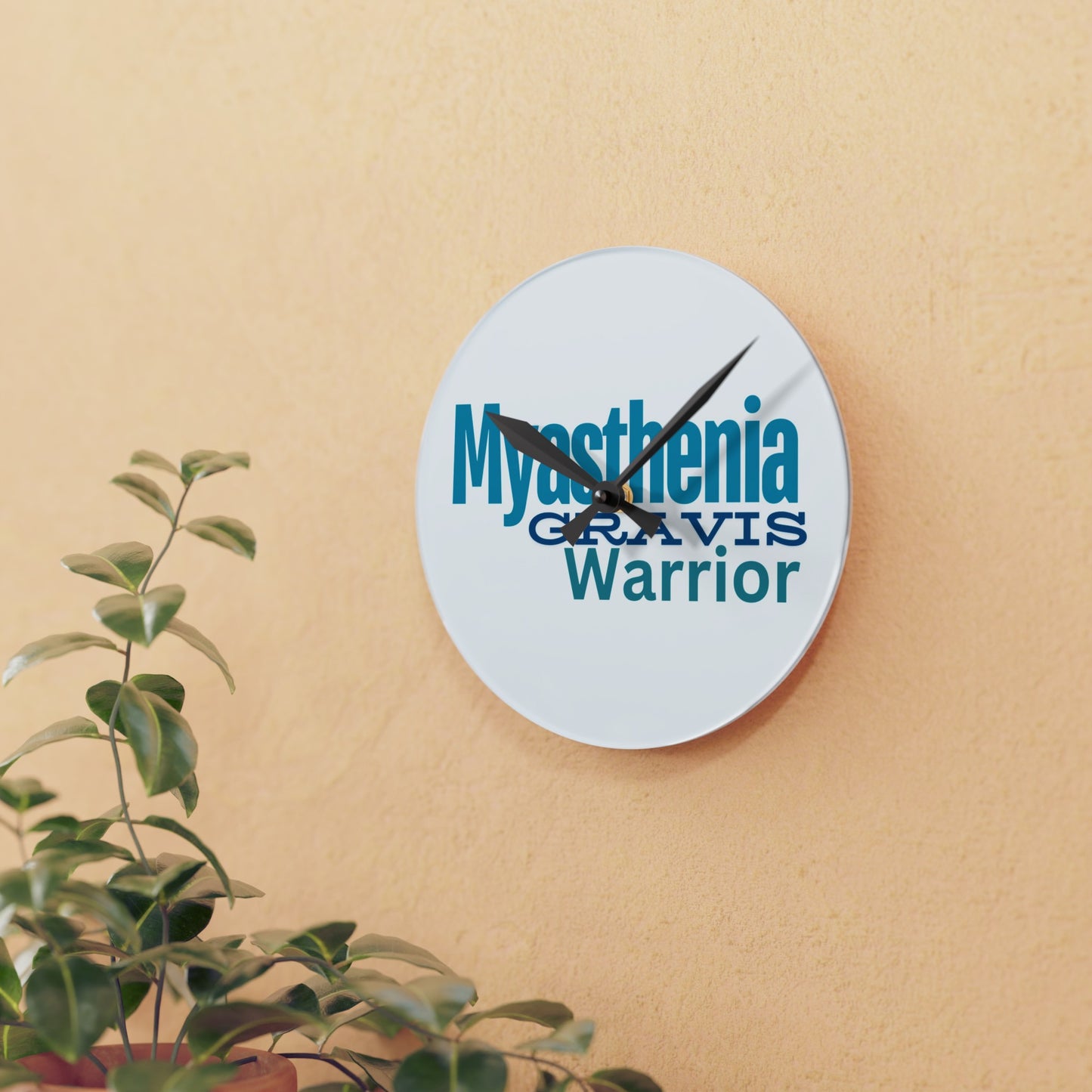 Acrylic MG Warrior Wall Clock