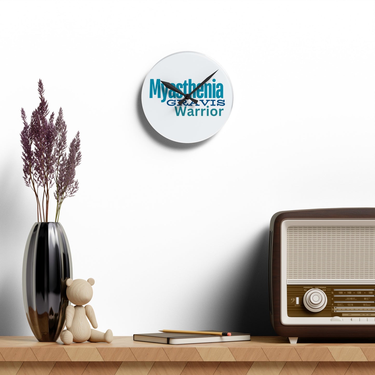 Acrylic MG Warrior Wall Clock